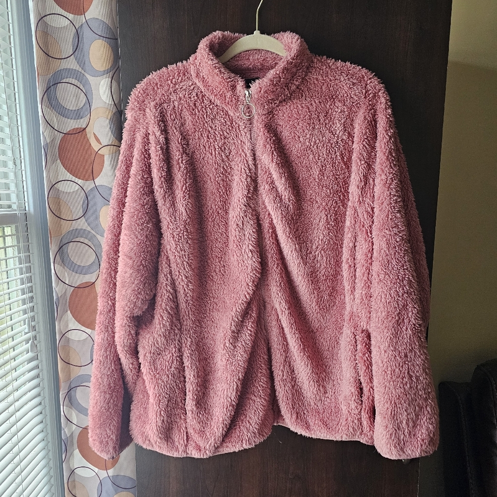 Ci Sono Pink Outerwear Jacket